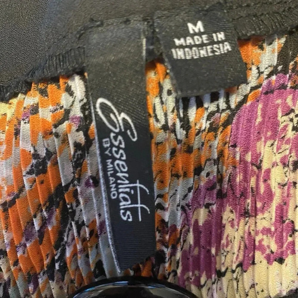 Y2K Blouse Top Bell Sleeves Stretch Romantic Fairycore Art To Wear Boho Lady M - Picture 4 of 11